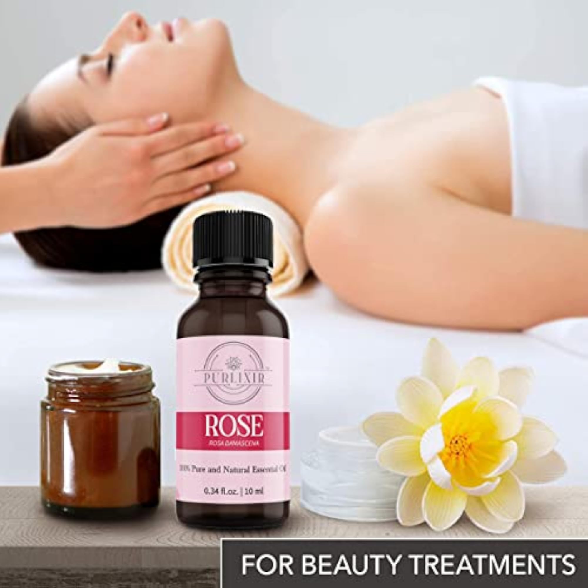 Purlixir Rose Essential 10ML Aromatherapy Oil